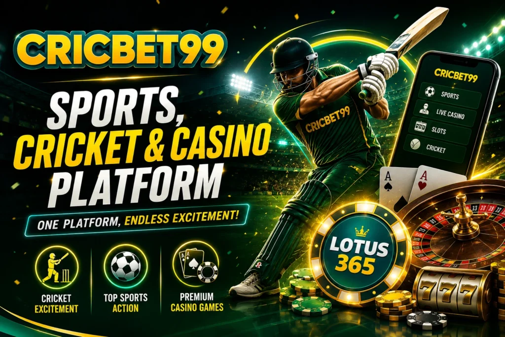 Cricbet99 – Sports, Cricket & Casino Platform