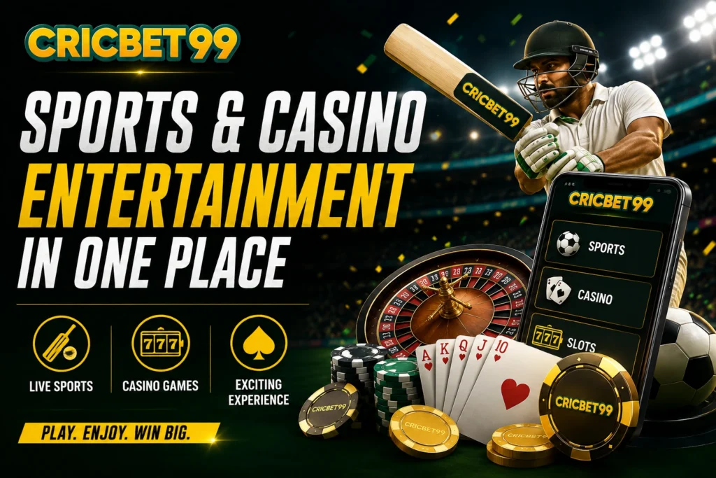 Sports & Casino Entertainment in One Place