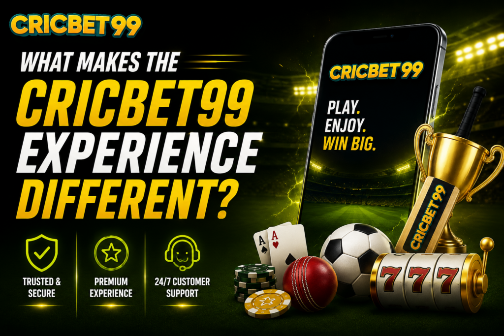 What Makes the Cricbet99 Experience Different?